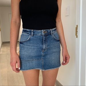 Denim skirt